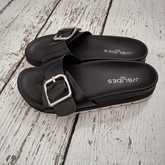 J/Slides NYC Women's Slides Size 6.5 - Picture 8 of 8